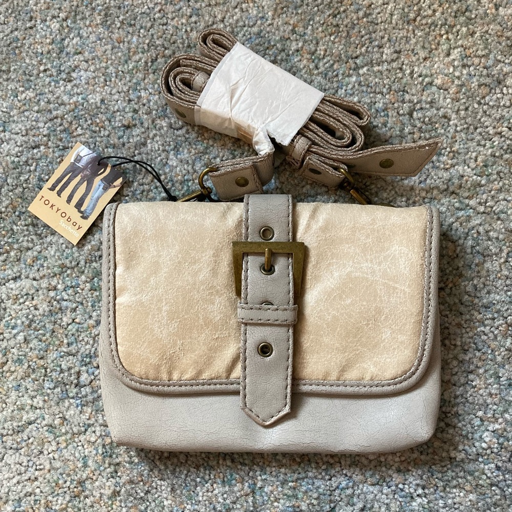 Sacchetto Tan Unisex Shoulder Bag